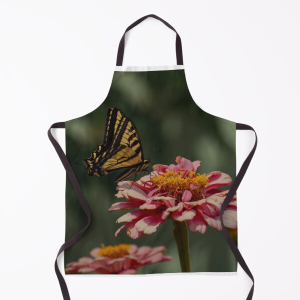 Item preview, Tiger Swallowtail Butterfly in Zinnias p2 designed and sold by Cblifeisgood.