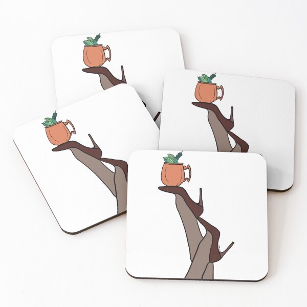Item preview, Cocktail Balancing Act Sticker designed and sold by Cosmic-Meadows.