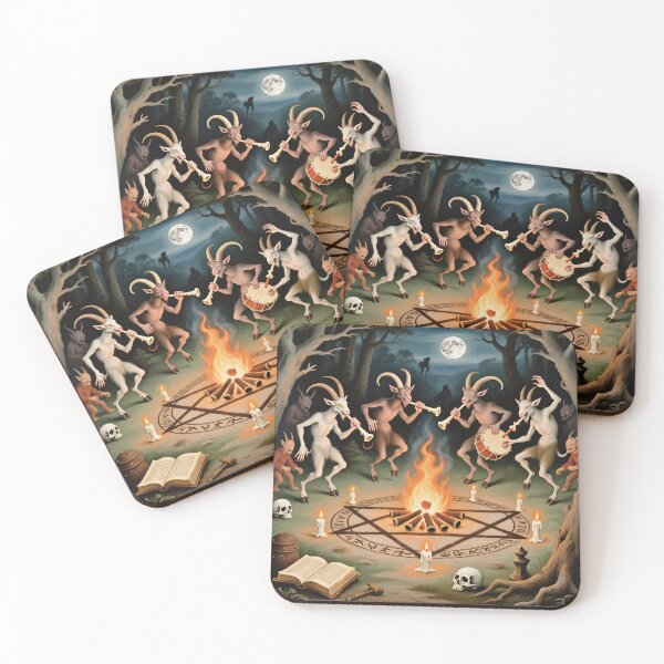 Item preview, Ten Devil dances in the Pale Moonlight designed and sold by Vintage Designs +.