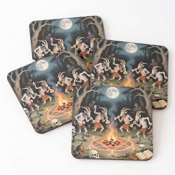 Item preview, The Devil dances in the Pale Moonlight designed and sold by Vintage Designs +.