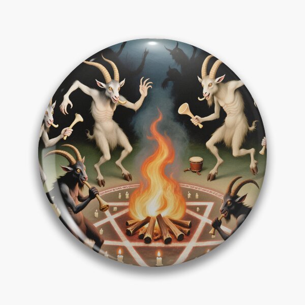 Item preview, The Devil dances in the Pale Moonlight designed and sold by Vintage Designs +.