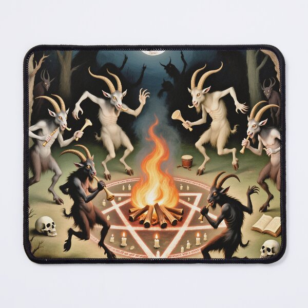 Item preview, The Devil dances in the Pale Moonlight designed and sold by Vintage Designs +.