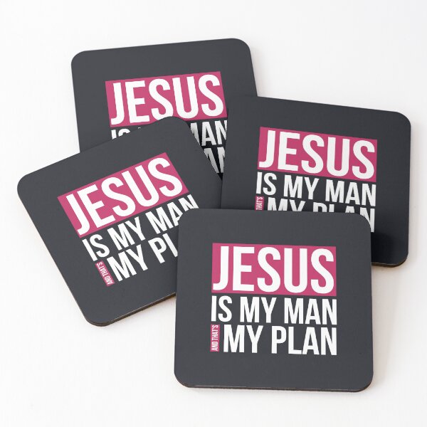 Item preview, Jesus is My Man and That's My Plan designed and sold by Jenn Murray | Relate Escape, LLC.