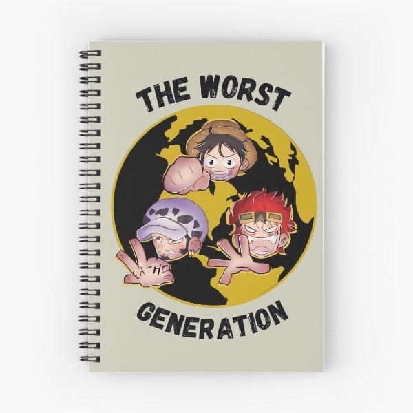 Item preview, Scribble The Worst Generation  designed and sold by Izaa-aart.