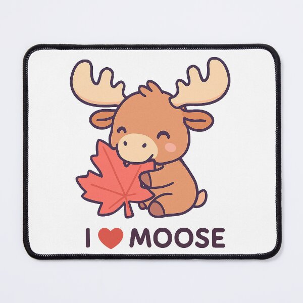 Item preview, Cute Canada Moose designed and sold by FreshArtFusion.