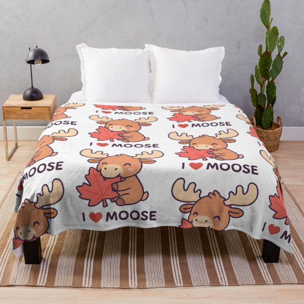 Item preview, Cute Canada Moose designed and sold by FreshArtFusion.
