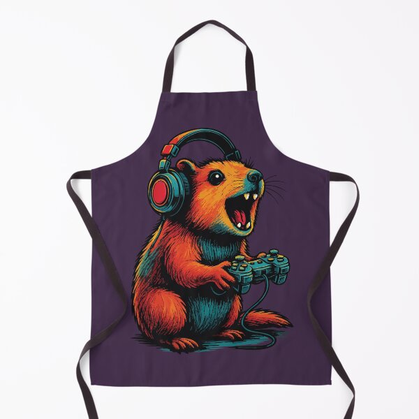 Item preview, Rock Hyrax Gamer Awawa Video Games Funny designed and sold by d247.