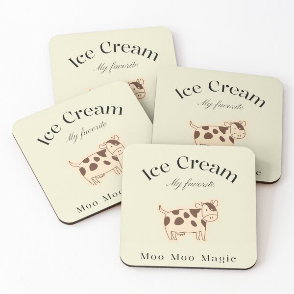 Item preview, Helado, mi Moo Moo Magic favorito designed and sold by Novel Works Studio.