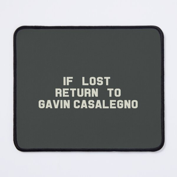 Item preview, If Lost Return to Gavin Casalegno Tee designed and sold by 2000sbabyangel.
