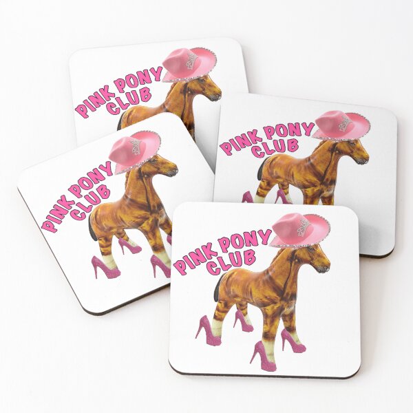 Item preview, stacy at the pink pony club sticker designed and sold by cowboyinthealps.