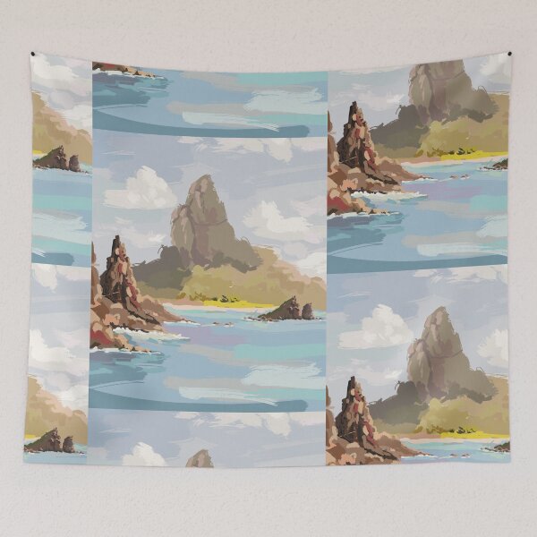 Item preview, Coastal Cliff Escape designed and sold by AlinArte .