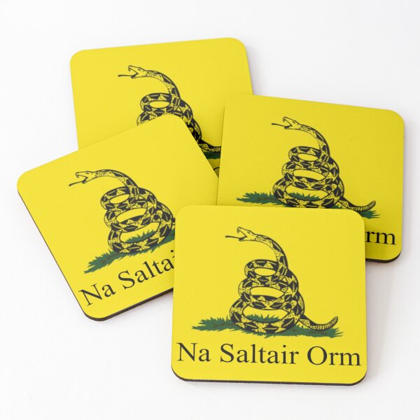 Item preview, 2nd Scottish Gaelic Gadsden Flag (Bratach Gadsden 'na saltair orm') designed and sold by JonathanR1994.
