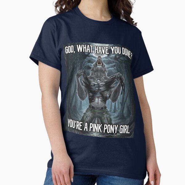 Item preview, club du poney rose designed and sold by cowboyinthealps.