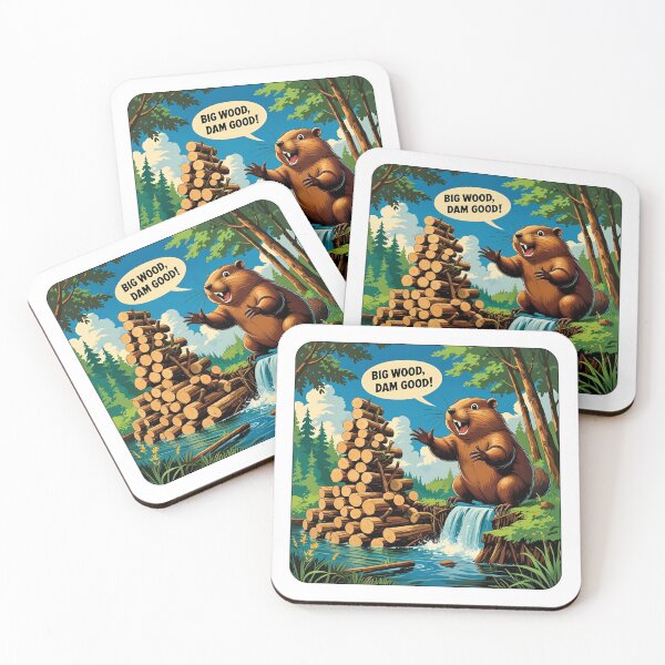 Item preview, Big wood, Dam good! designed and sold by NicMacTees.