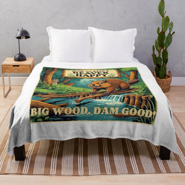 Item preview, Big wood, Dam good! designed and sold by NicMacTees.