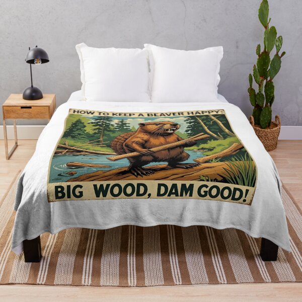 Item preview, Big wood, Dam good! designed and sold by NicMacTees.