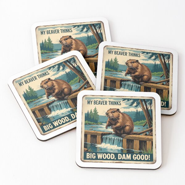 Item preview, Big wood, Dam good! designed and sold by NicMacTees.