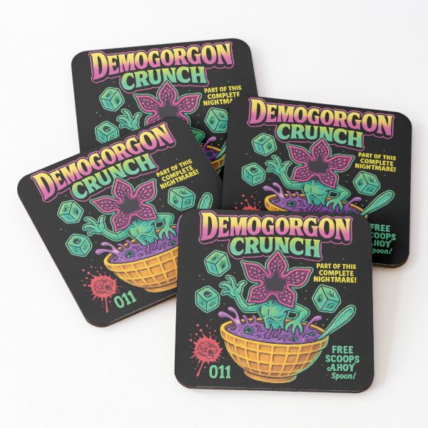 Item preview,  Demogorgon Cereal Fanart Shirt | Netflix 80s Nostalgia Eggo Horror Parody Tee – Glow in the Dark designed and sold by WAUZ.