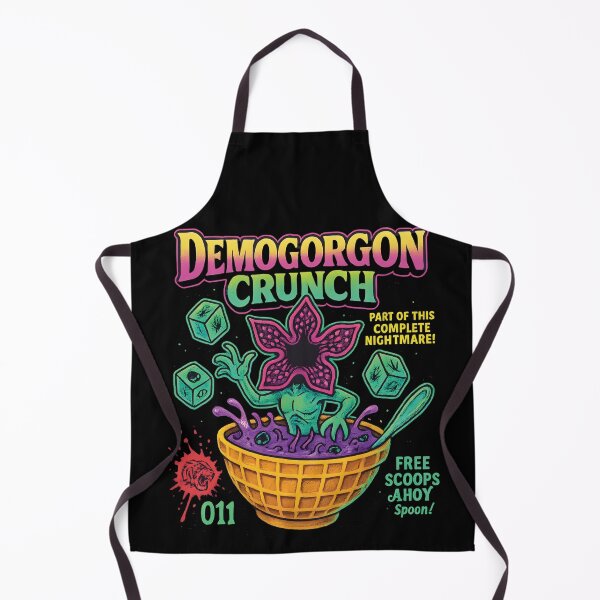 Item preview, Demogorgon Cereal Fanart Shirt | Netflix 80s Nostalgia Eggo Horror Parody Tee – Glow in the Dark designed and sold by WAUZ.