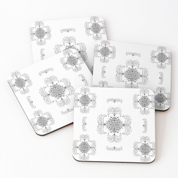 Item preview, Black and white pattern designed and sold by AgArtD.