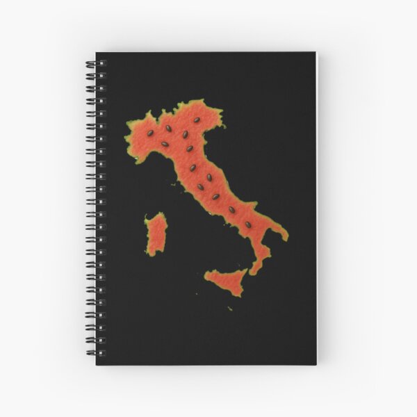 Item preview, Italy Watermelon Map designed and sold by Beluga Cat.