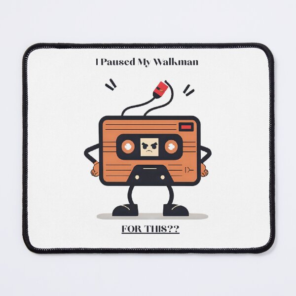 Item preview, I Paused My Walkman for This? designed and sold by Domcreations4.