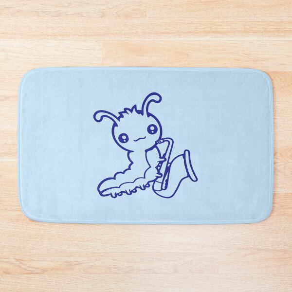 Item preview, Caterpillar Saxophone Trumped Instrument Music Hobby Fun designed and sold by shirt-o-mat.