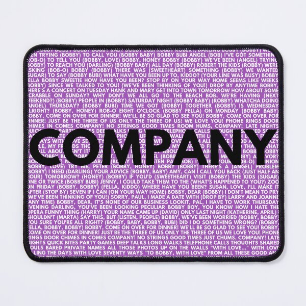 Item preview, Company Lyrics designed and sold by broadwaygirl142.