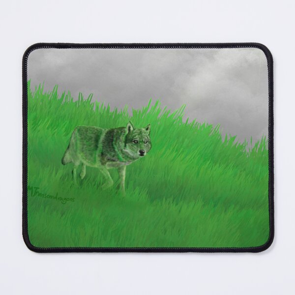 Item preview, Aro Wolf In the Green Grass designed and sold by Transcendragons.