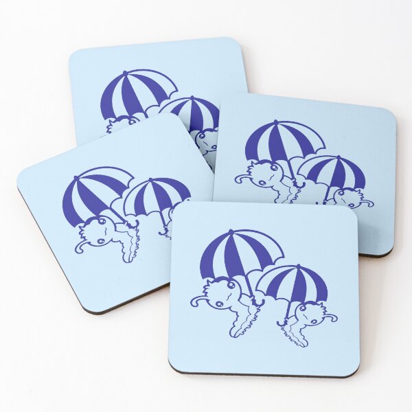 Item preview, 2 Caterpillar Umbrella Flying Sky Windy Vacation Rainy Team designed and sold by shirt-o-mat.