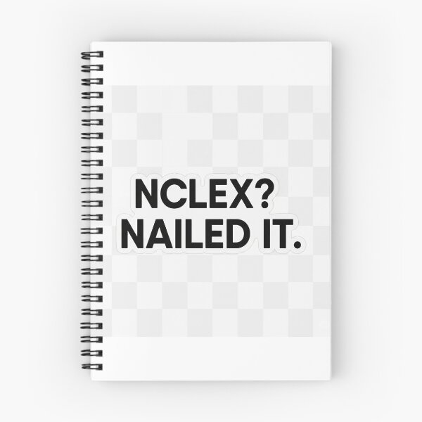 Item preview, NCLEX? NAILED IT. designed and sold by ScrubCrewPrints.
