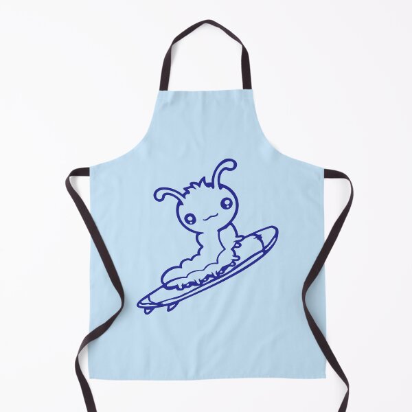 Item preview, Caterpillar Surfer Surfing Surfboard Sea Waves Riding Hobby designed and sold by shirt-o-mat.