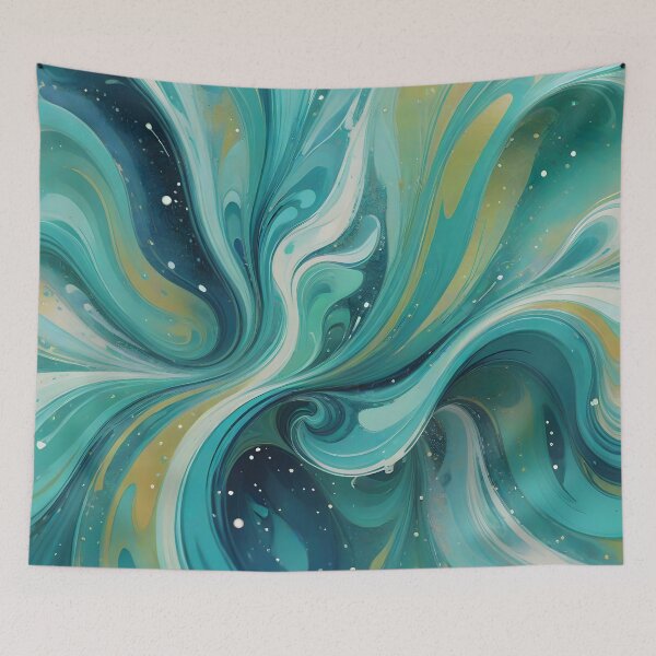 Item preview, Fluid Art Of Blue Cool Tones designed and sold by debbiedwarika.
