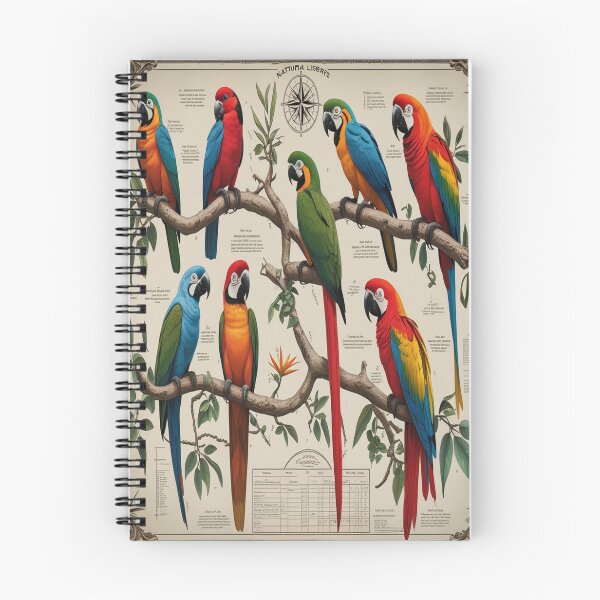 Item preview, Victorian Naturalist Exotic Birds Scientific Illustration designed and sold by Max Store.