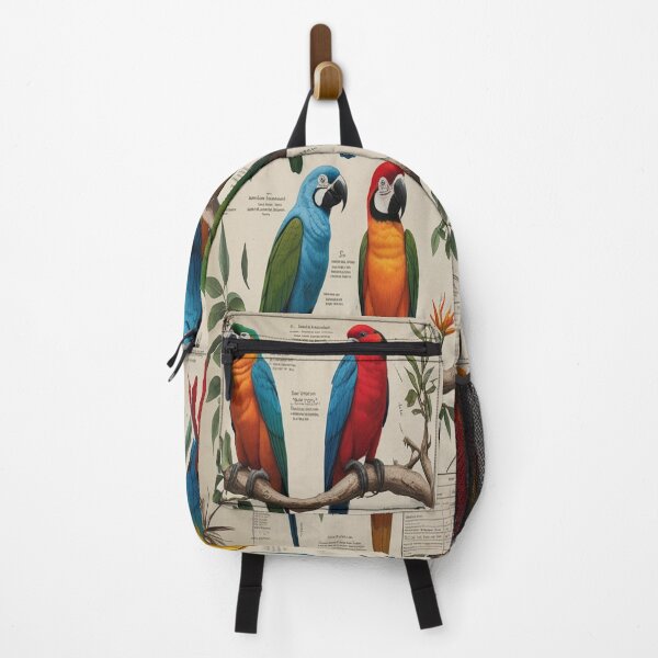 Item preview, Victorian Naturalist Exotic Birds Scientific Illustration designed and sold by Max Store.