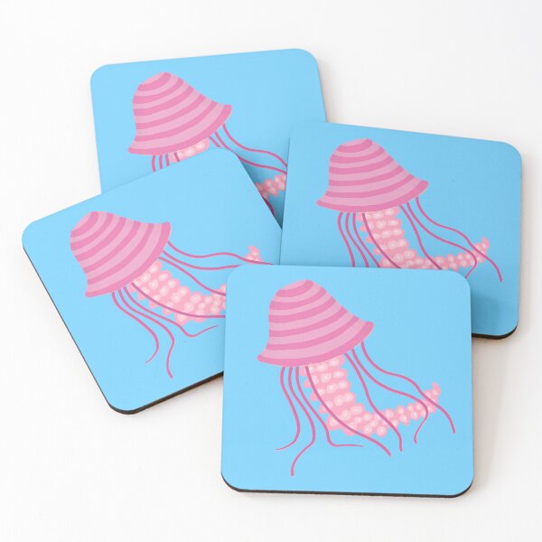 Item preview, Pink jellyfish  designed and sold by peachiabbi.