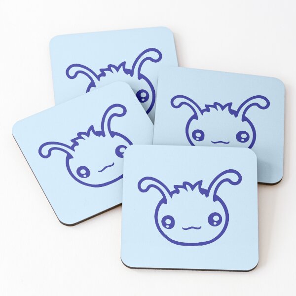 Item preview, Caterpillar Alien Cute Little Monster Happy Smile Comic designed and sold by shirt-o-mat.