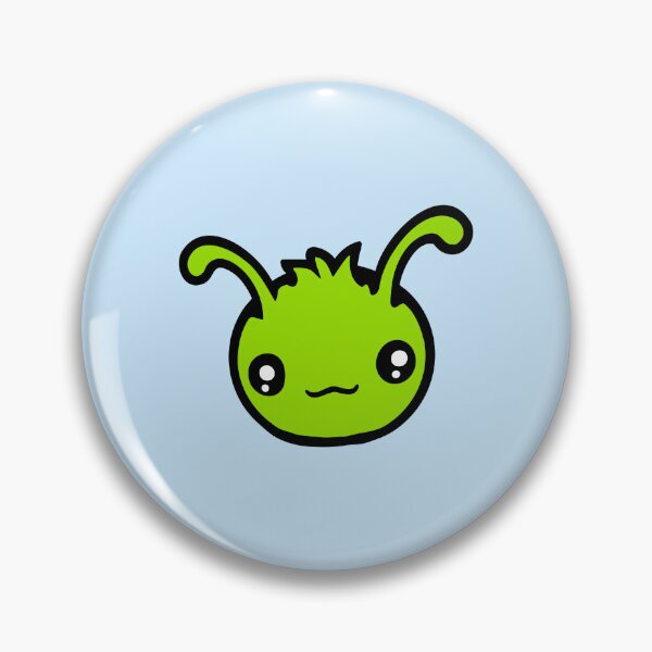 Item preview, Caterpillar Alien Cute Little Monster Happy Smile Comic designed and sold by shirt-o-mat.