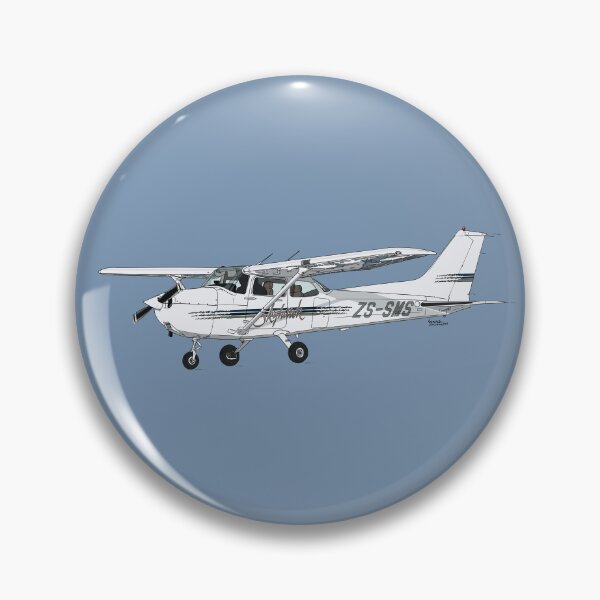 Item preview, Cessna 172 Skyhawk II ZS-SMS designed and sold by GeraldSmithArt.