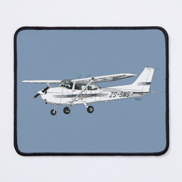 Item preview, Cessna 172 Skyhawk II ZS-SMS designed and sold by GeraldSmithArt.