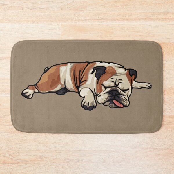 Item preview, English Bulldog Napping designed and sold by Unhinged Heather.