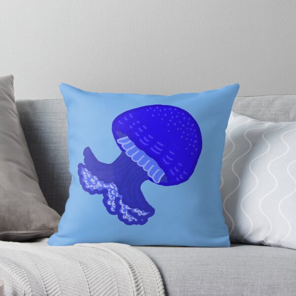 Item preview, Blue jellyfish  designed and sold by peachiabbi.