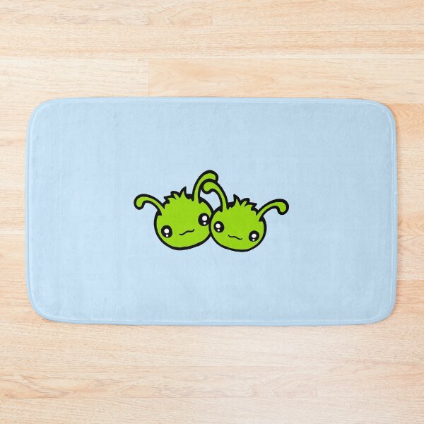 Item preview, 2 Caterpillar Alien Cute Little Monster Happy Smile Team designed and sold by shirt-o-mat.