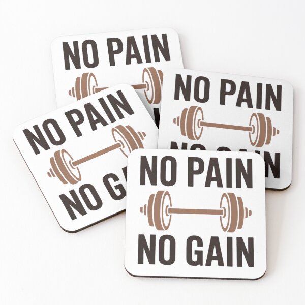 Item preview, motivational fitness phrase with dumbbell designed and sold by Vins-Printed.