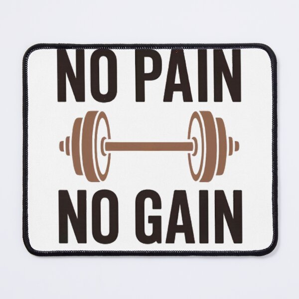 Item preview, motivational fitness phrase with dumbbell designed and sold by Vins-Printed.