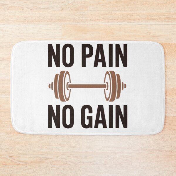 Item preview, motivational fitness phrase with dumbbell designed and sold by Vins-Printed.