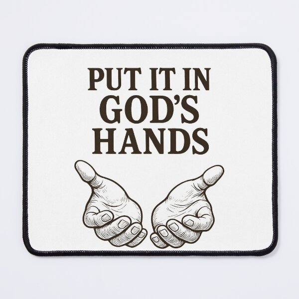 Item preview, Put It in God’s Hands Illustration designed and sold by PowerInGrace.
