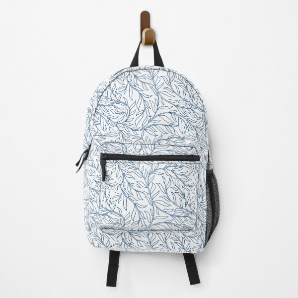 Item preview, Viney, Blue on White designed and sold by BohoHoosier.