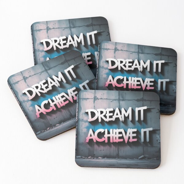 Item preview, Dream It, Achieve It 54 designed and sold by Zeir Shop.