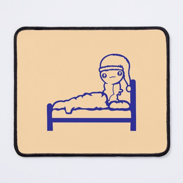 Item preview, Caterpillar Sleeping Bed Tired Good Night Hat Cute Relax designed and sold by shirt-o-mat.